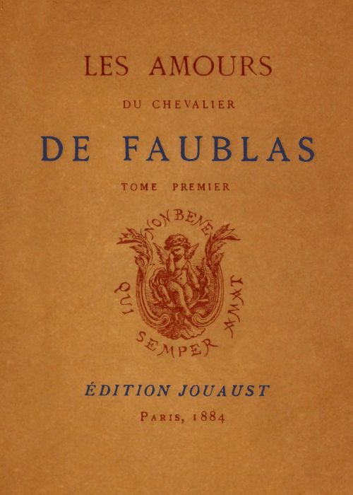 Les amours du chevalier de Faublas, tome 1/5
