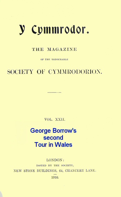 George Borrow's Second Tour in Wales