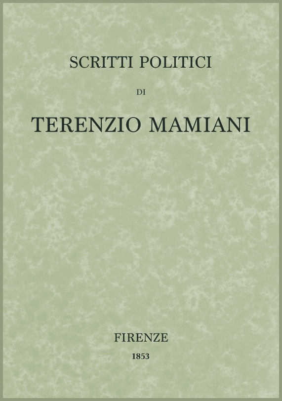 Scritti politici Scritti politici