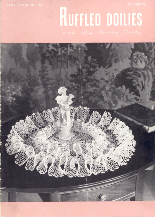 Ruffled Doilies and the Pansy Doily
