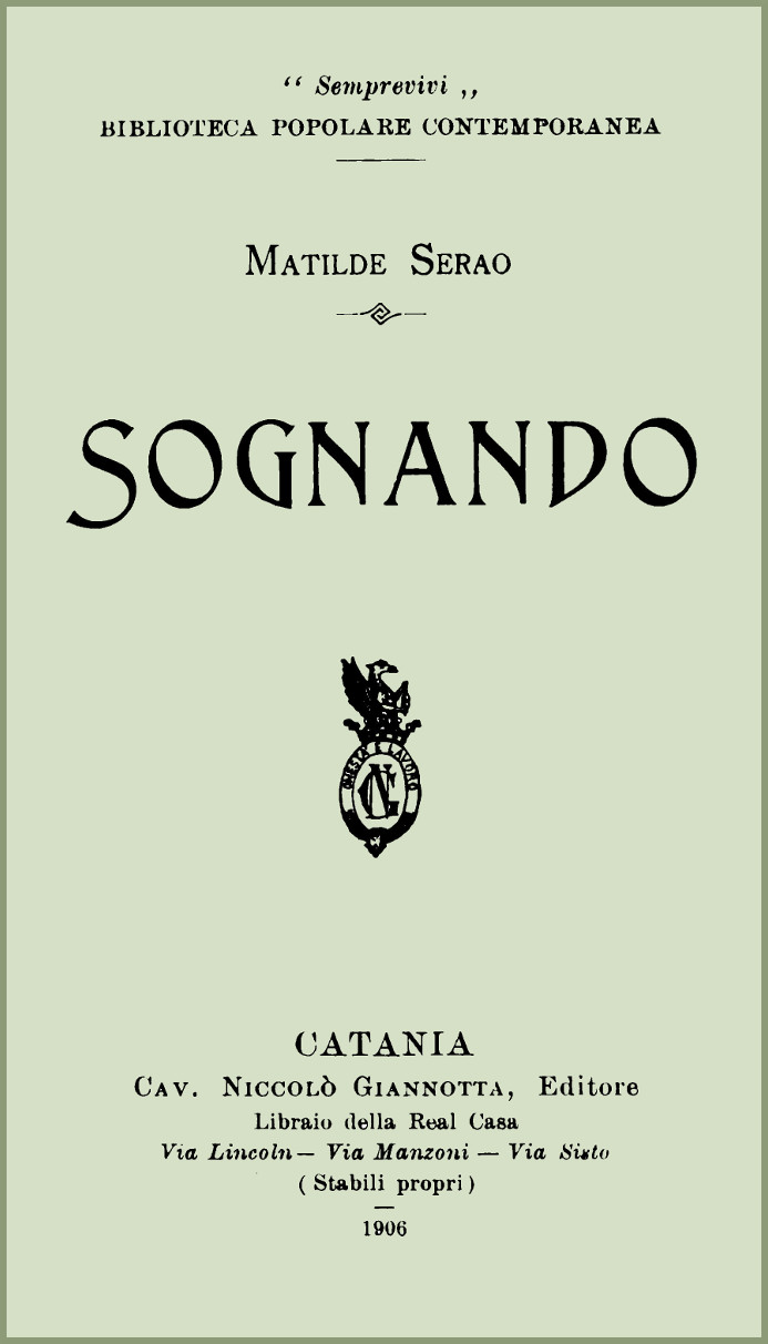 Sognando Sognando