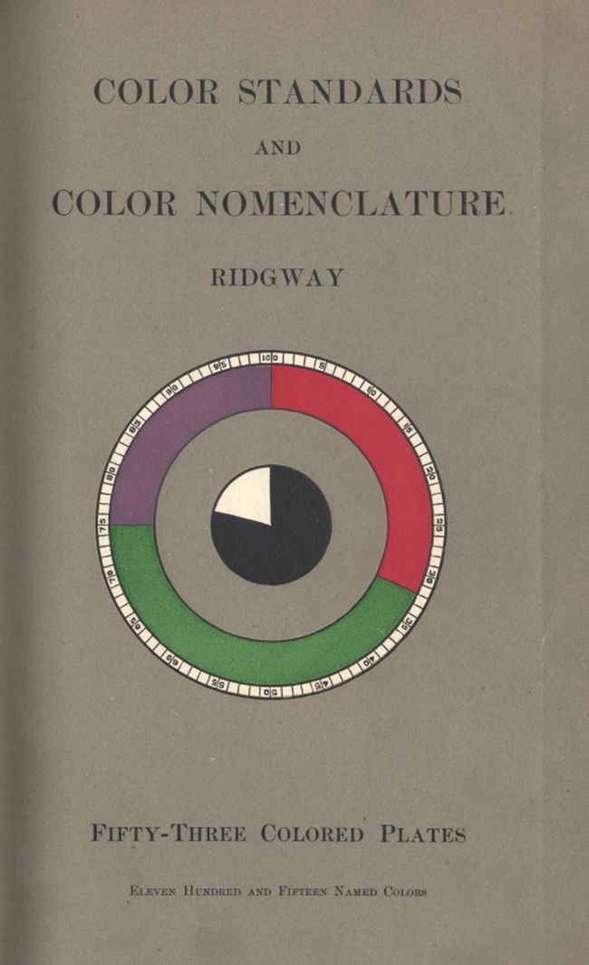 Color Standards and Color Nomenclature
With fifty-three colored plates and eleven hundred and fifteen named colors