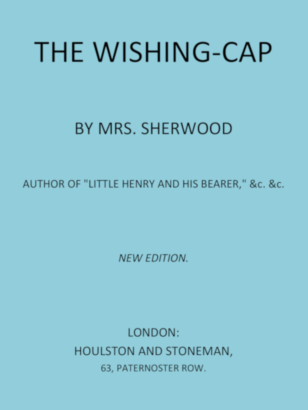 The Wishing Cap The Wishing Cap