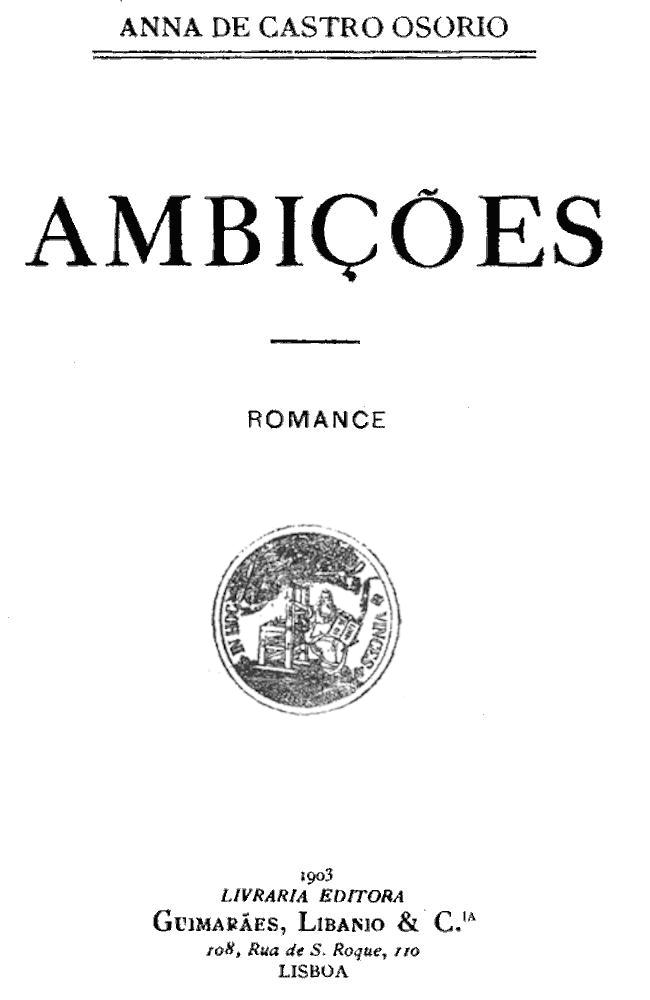 Ambições: Romance Ambições: Romance