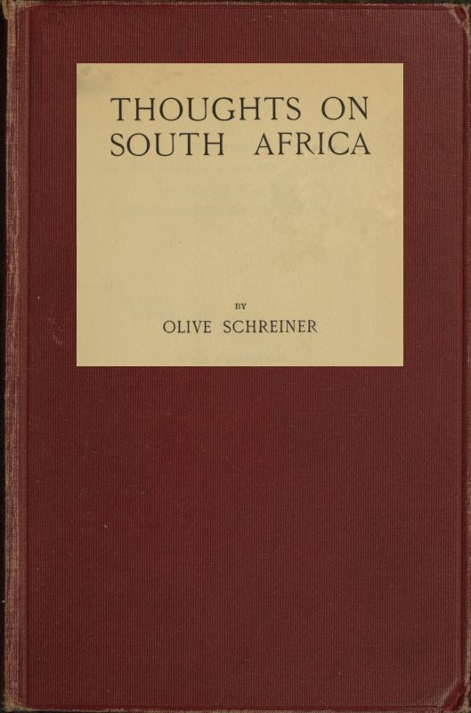 Thoughts on South Africa