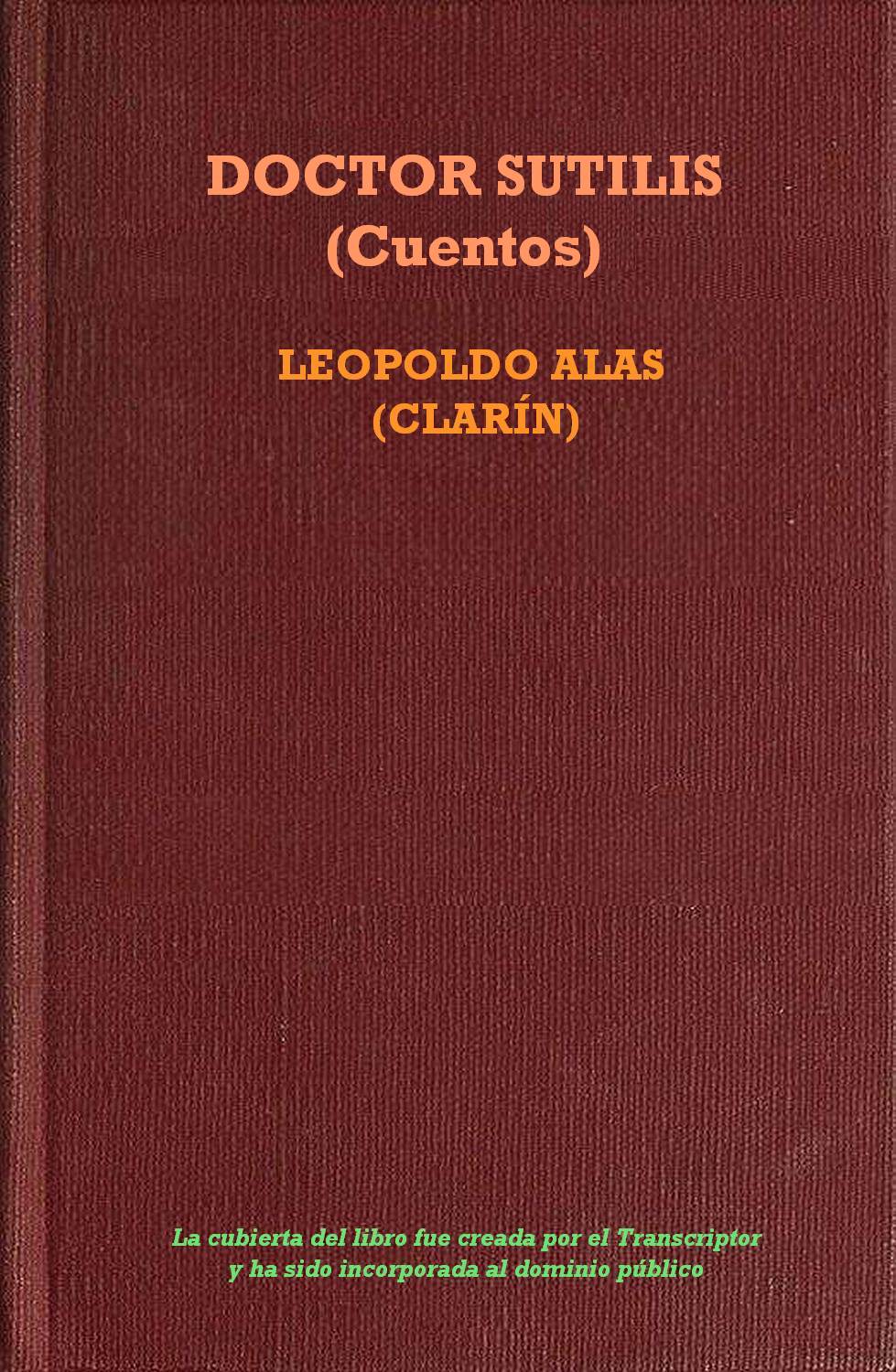 Doctor Sutilis (Cuentos) Doctor Sutilis (Cuentos)