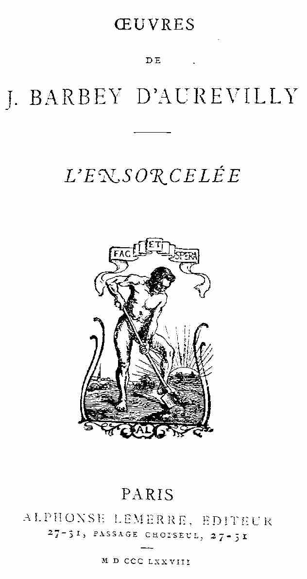 L'ensorcelée L'ensorcelée