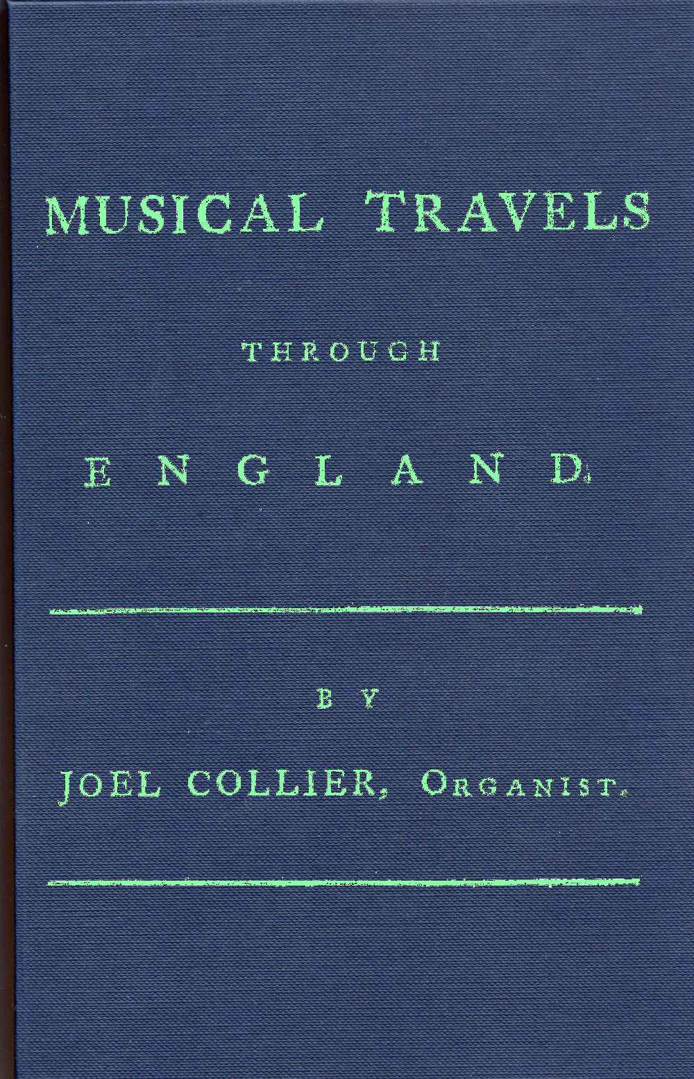 Musical Travels Through England Musical Travels Through England