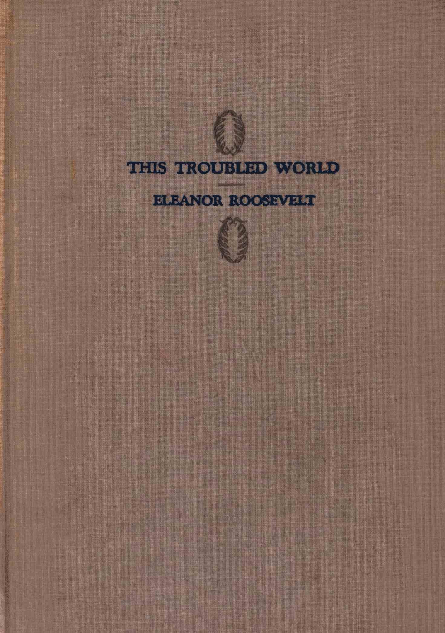 This Troubled World This Troubled World