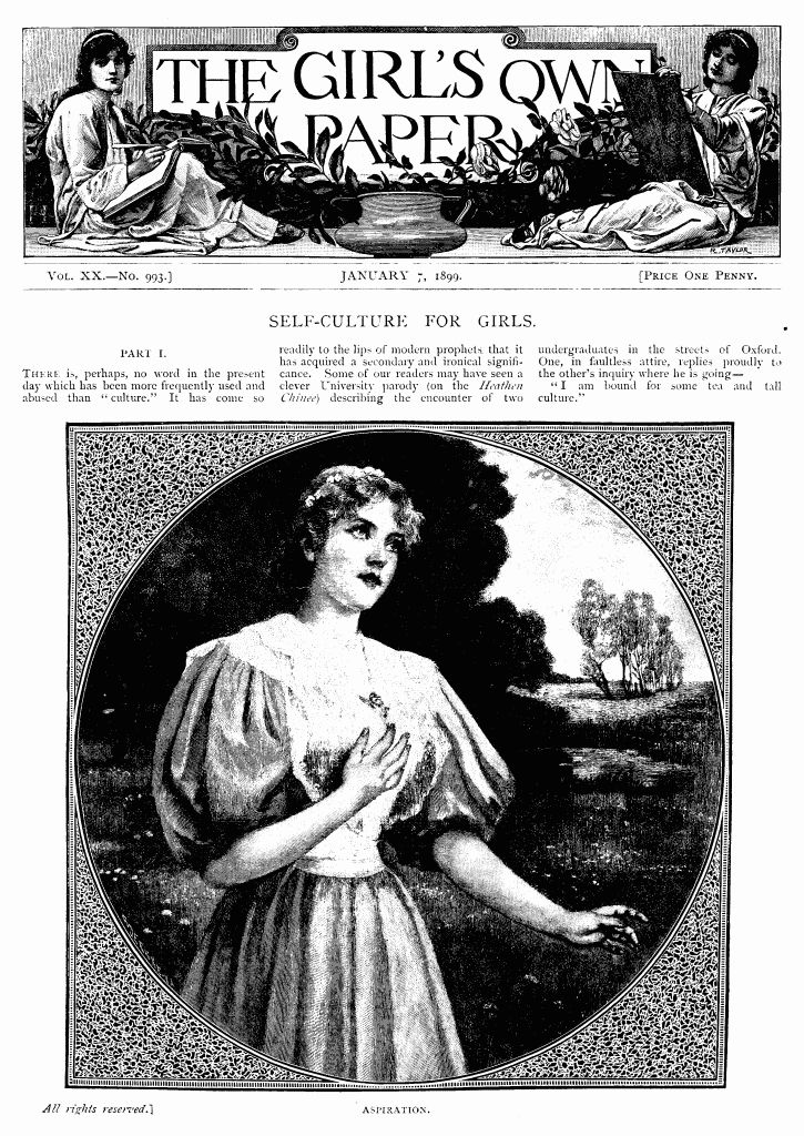 The Girl's Own Paper, Vol. XX, No. 993, January 7, 1899 The Girl's Own Paper, Vol. XX, No. 993, January 7, 1899