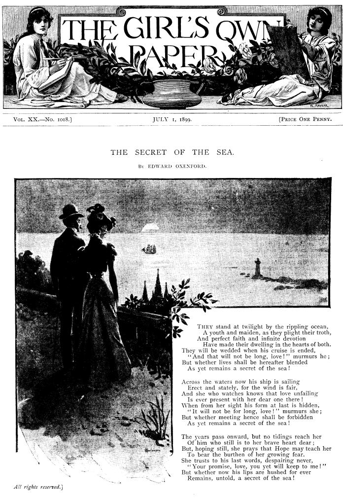 The Girl's Own Paper, Vol. XX, No. 1018, July 1, 1899 The Girl's Own Paper, Vol. XX, No. 1018, July 1, 1899