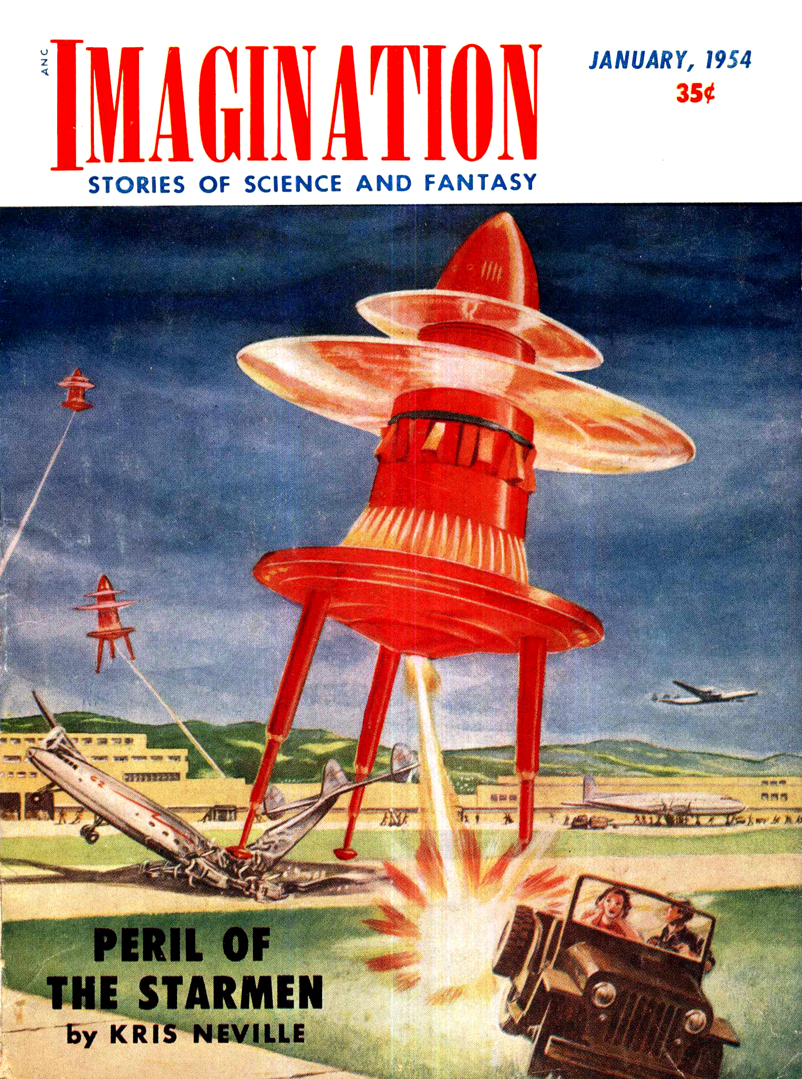 Leave, Earthmen—Or Die! Leave, Earthmen—Or Die!