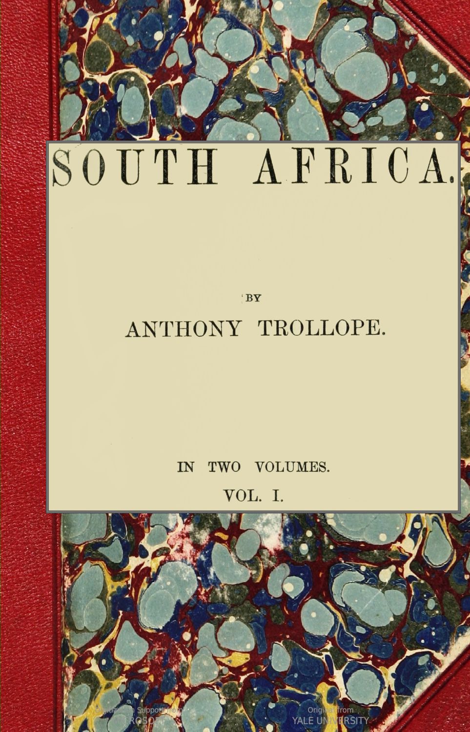 South Africa; vol I. South Africa; vol I.