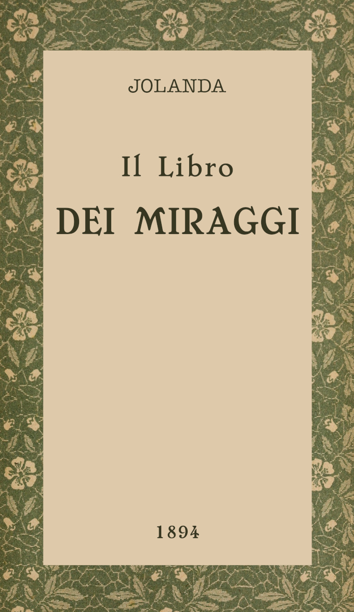 Il libro dei miraggi Il libro dei miraggi