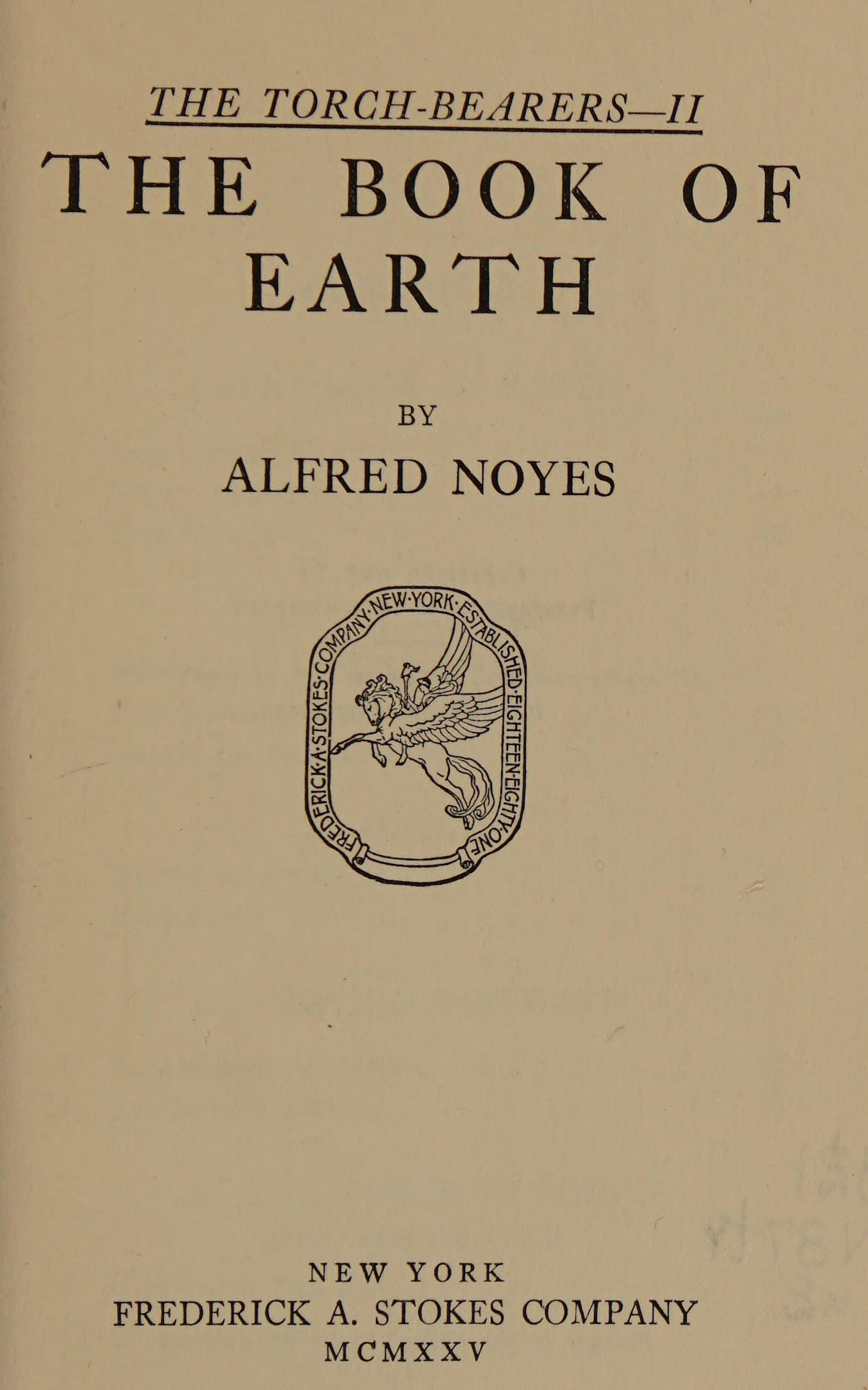 The book of earth The book of earth