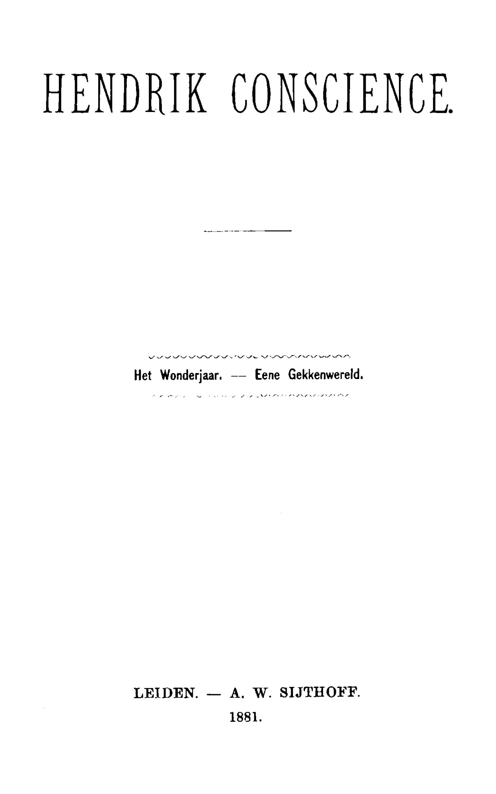 Het wonderjaar: Eene gekkenwereld Het wonderjaar: Eene gekkenwereld
