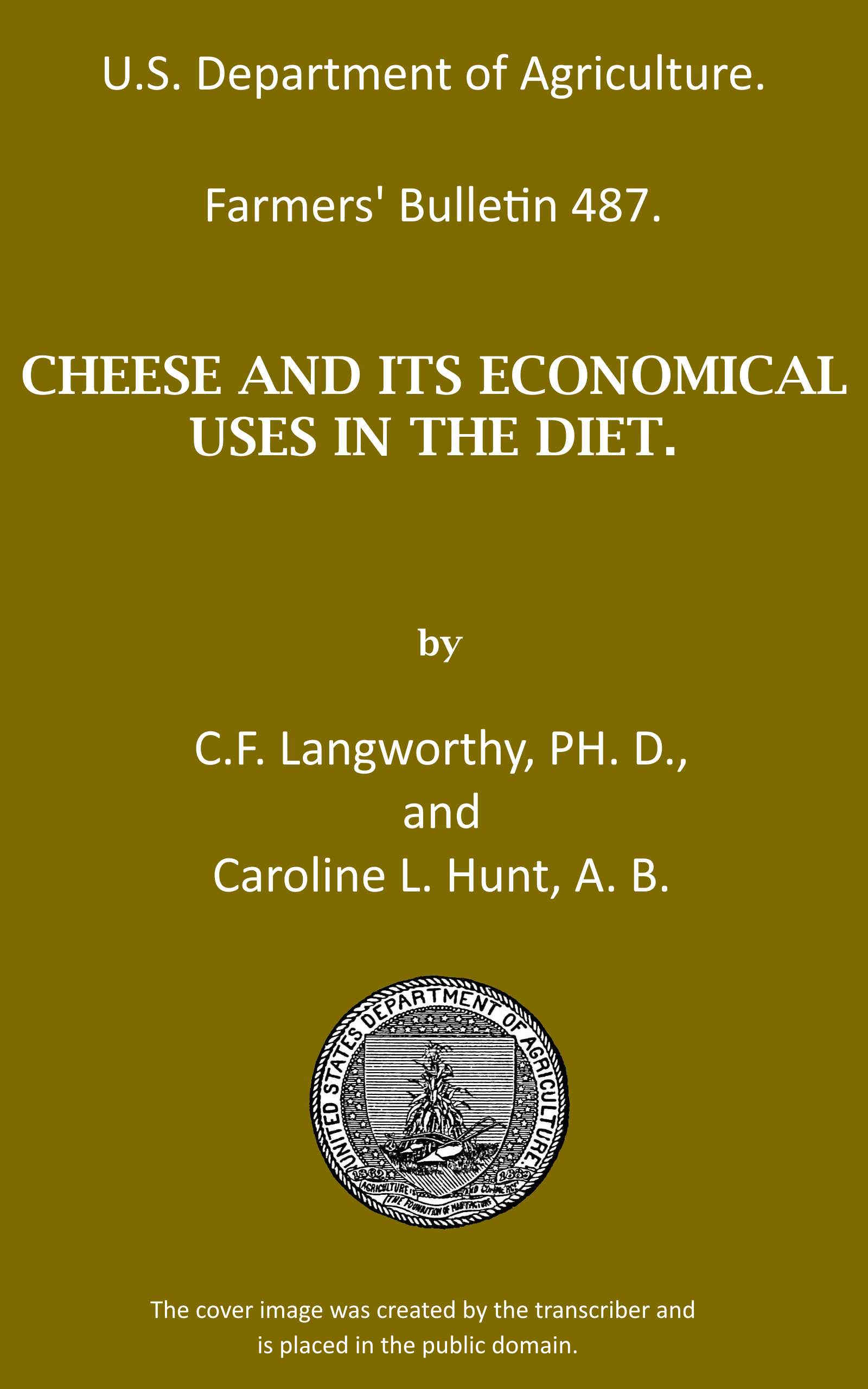 Cheese and its economical uses in the diet Cheese and its economical uses in the diet