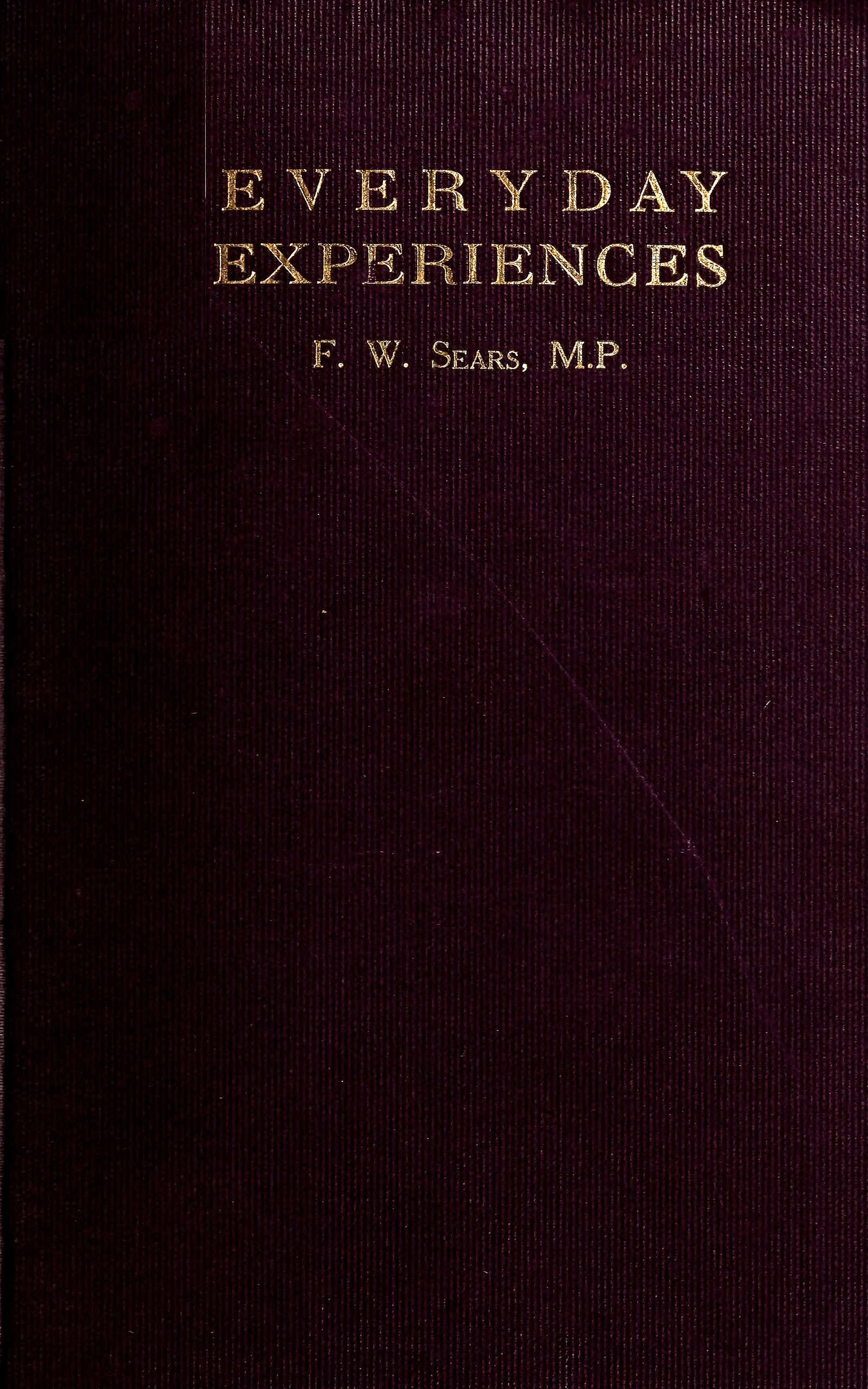 Everyday experiences