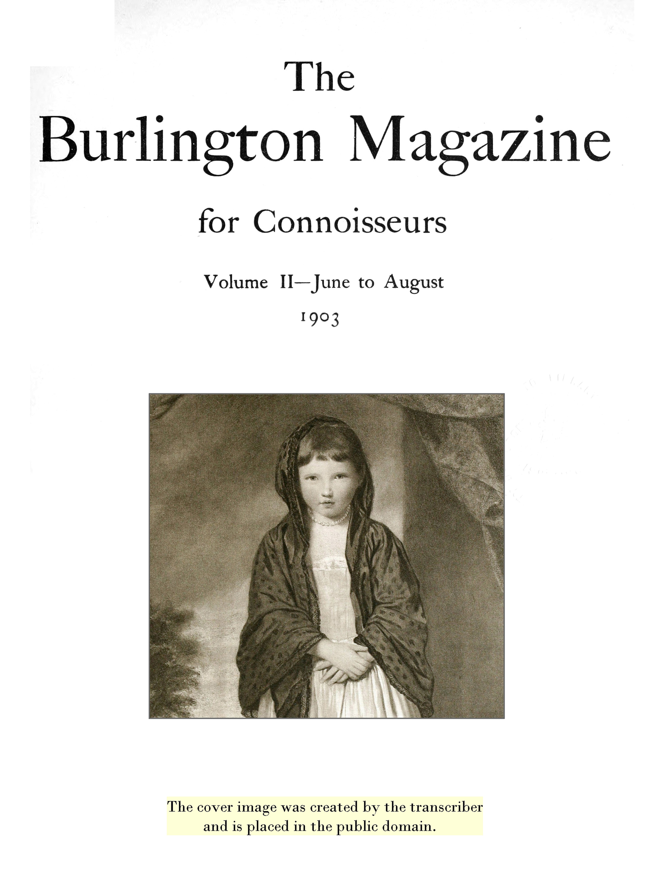 The Burlington magazine The Burlington magazine