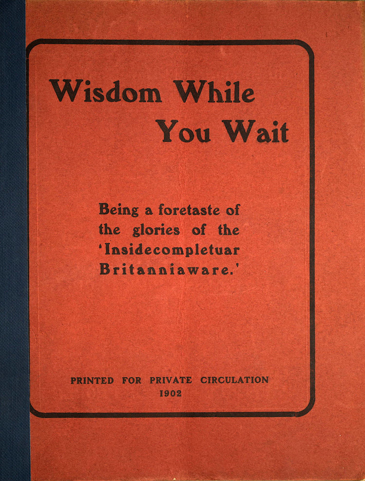 Wisdom while you wait Wisdom while you wait