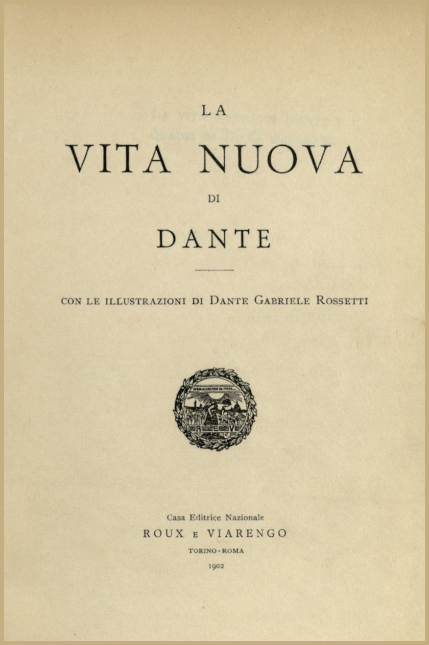 La vita nuova La vita nuova