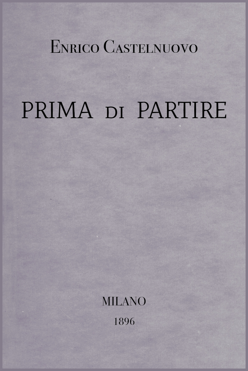 Prima di partire Prima di partire