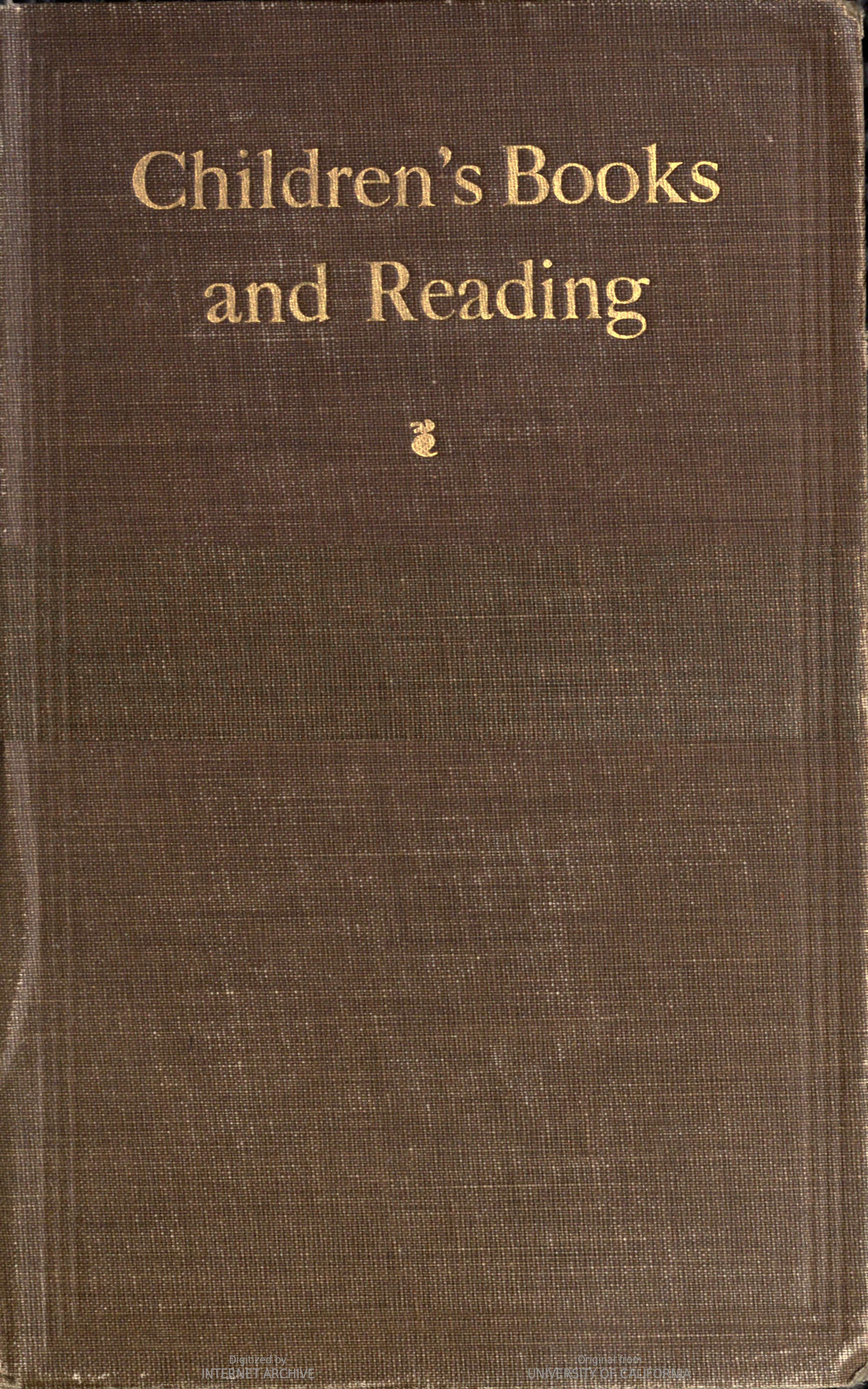 Children's books and reading Children's books and reading